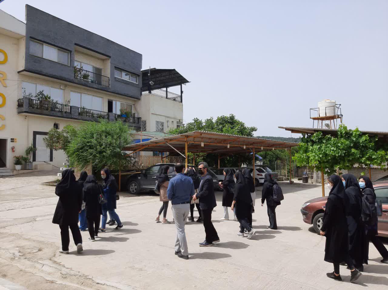 بازدید دانشجویان 